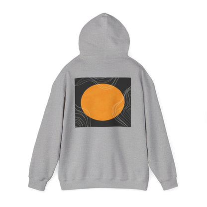 Lotus Sunshine Unisex Hoodie, Cozy Sweatshirt for Relaxation, Nature Lovers Gift, Everyday Comfort, Inspirational Outfit, Gift for Him, Gift for Her, Abstract Crewneck
