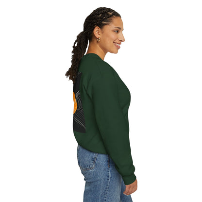 Sunset Wave Unisex Heavy Blend™ Crewneck Sweatshirt | Cozy, Relaxed, Casual Wear, Gift for Her, Gift for Him, Yoga, Meditation