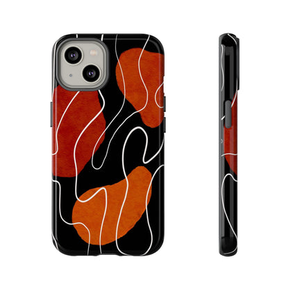 Stylish Phone Case with Abstract Design, Tough Cases for Modern Life, Trendy Phone Accessory, Unique Gift Idea, Holiday Present