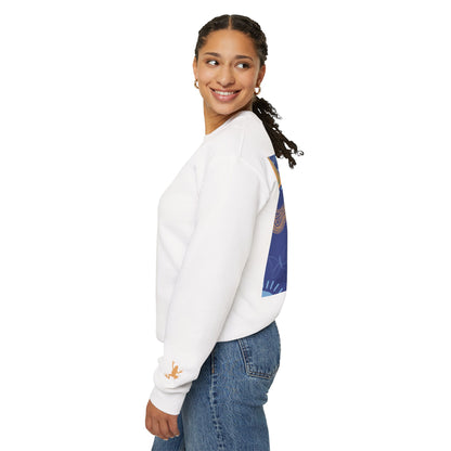 Vibrant Unisex Crewneck Sweatshirt, Cozy Sweatshirt for All Seasons, Casual Wear, Art-Inspired Gift, Spring Fashion, Unisex Apparel