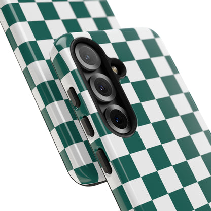 Stylish Checkered Phone Case, Protective Cover, Unique Gift, Trendy Accessory, Customizable Design, Ideal for All Ages