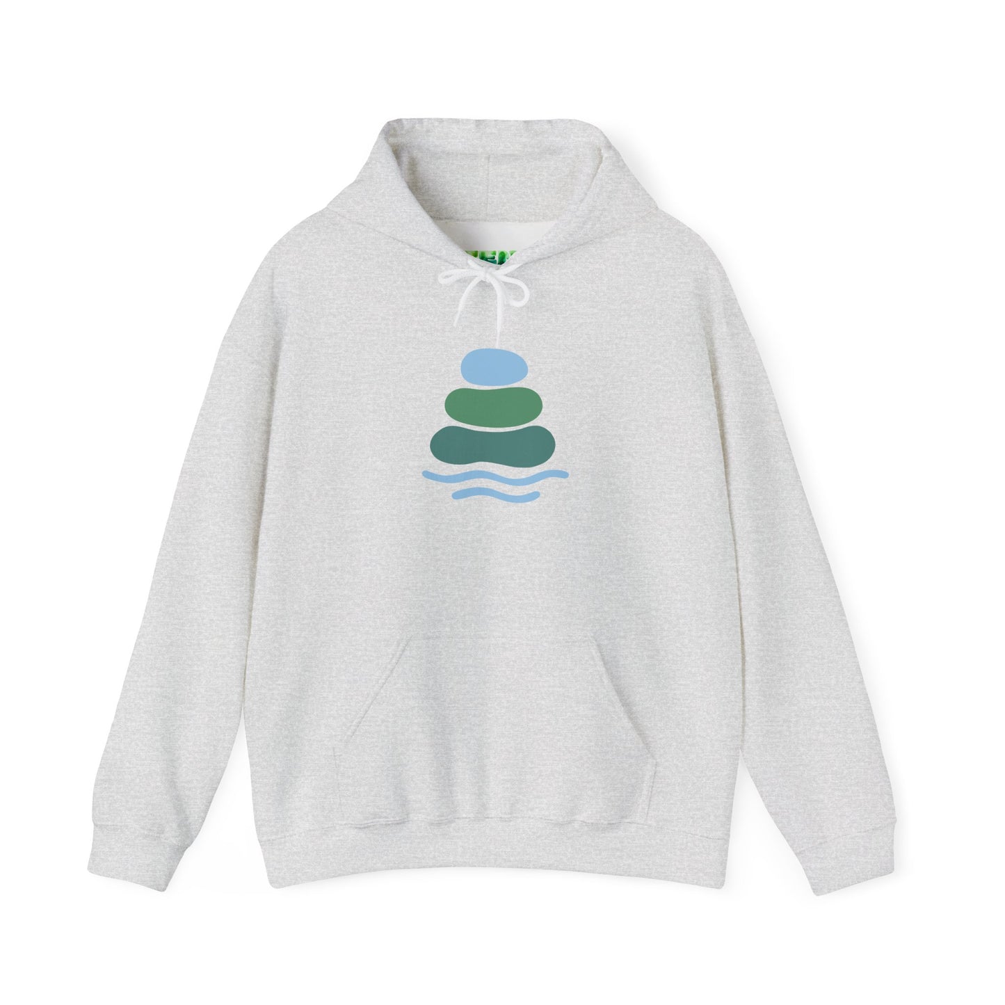 Zen-Inspired Unisex Hooded Sweatshirt, Relaxing Sweatshirt, Comfortable Hoodie, Gift for Meditation Lovers, Cozy Outerwear for All Occasions
