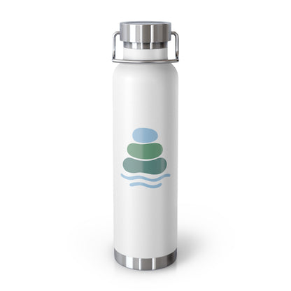 Calm Oasis Water Bottle | Insulated Hydration Flask for Yoga, Travel, Exercise, Eco-friendly Gift, Outdoor Adventures, Gift for Him, Gift for Her