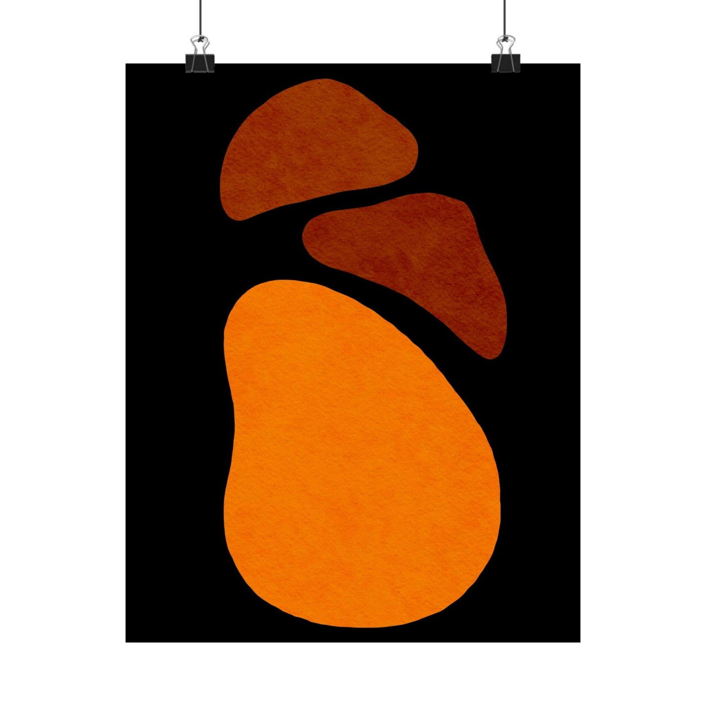 Modern Abstract Matte Vertical Posters, Minimalist Wall Art, Boho Decor, Home Office Artwork, Gift for Art Lovers