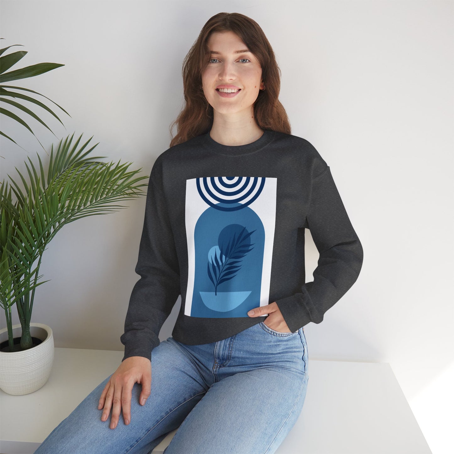 Nature-Inspired Artistic Crewneck Sweatshirt, Cozy Unisex Sweatshirt for Nature Lovers, Ideal Gift for Birthdays, Home Decor, Plant [...]