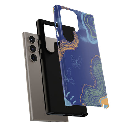 Artistic Phone Case, Abstract Phone Cover, Gift for Her, Modern Design, Boho Phone Case, Unique Phone Accessories