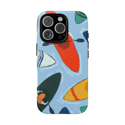 Kayak Phone Case - Tough Cases for Outdoor Enthusiasts, Birthday Gifts, Adventure Gear, Kayaking Accessories, Nature Lover Decor, Artsy Phone Cases