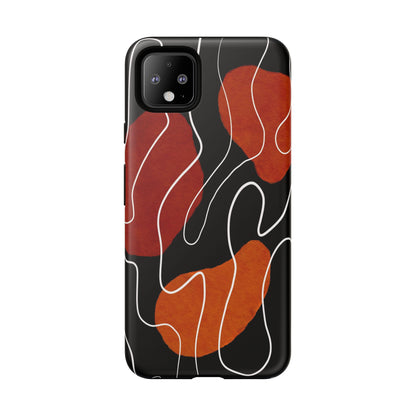 Stylish Phone Case with Abstract Design, Tough Cases for Modern Life, Trendy Phone Accessory, Unique Gift Idea, Holiday Present