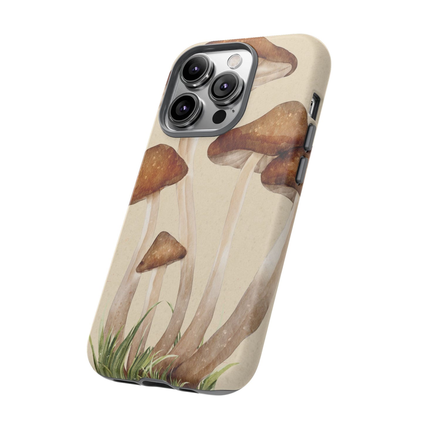 Mushroom Phone Case - Nature Lover, Eco-Friendly Gift, Cute Cell Phone Cover, Aesthetic Tech Accessory, Unique Fall Decor, Artsy Phone Cases, Cute, Gift for Her, Nature-inspired Designs, Durable Cases