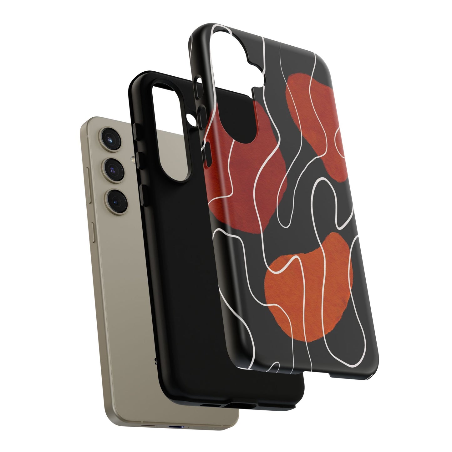 Stylish Phone Case with Abstract Design, Tough Cases for Modern Life, Trendy Phone Accessory, Unique Gift Idea, Holiday Present