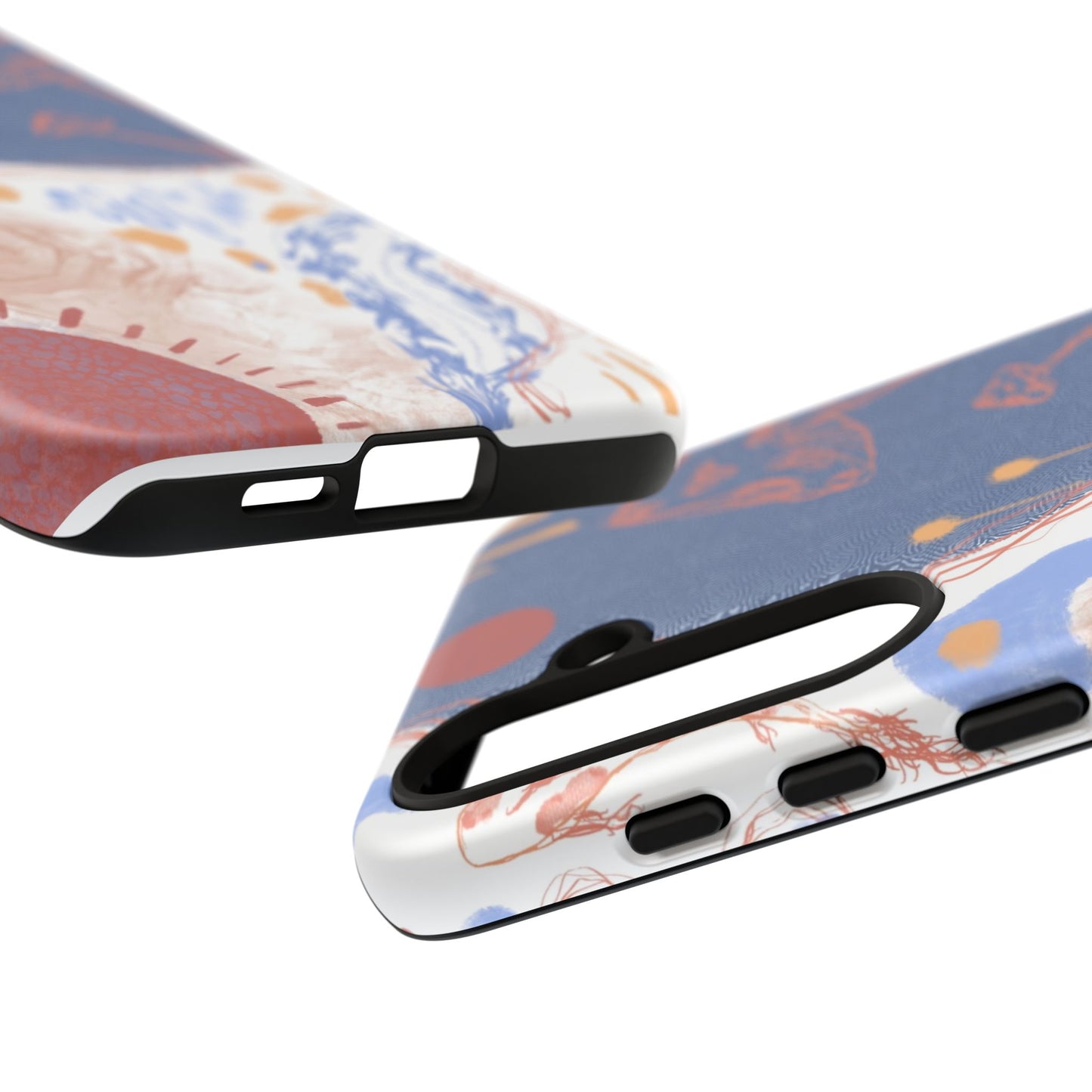 Artistic Phone Case with Abstract Design, Tough Phone Case, Unique Gift, Trendy Accessories, Modern Art Case, Stylish Tech Gear