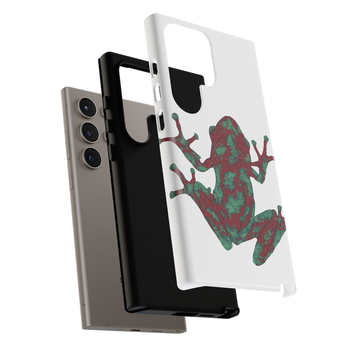 Frog Phone Case, Tough Cases, Eco-Friendly Phone Accessories, Unique Gifts for Nature Lovers, Cute Frog Design