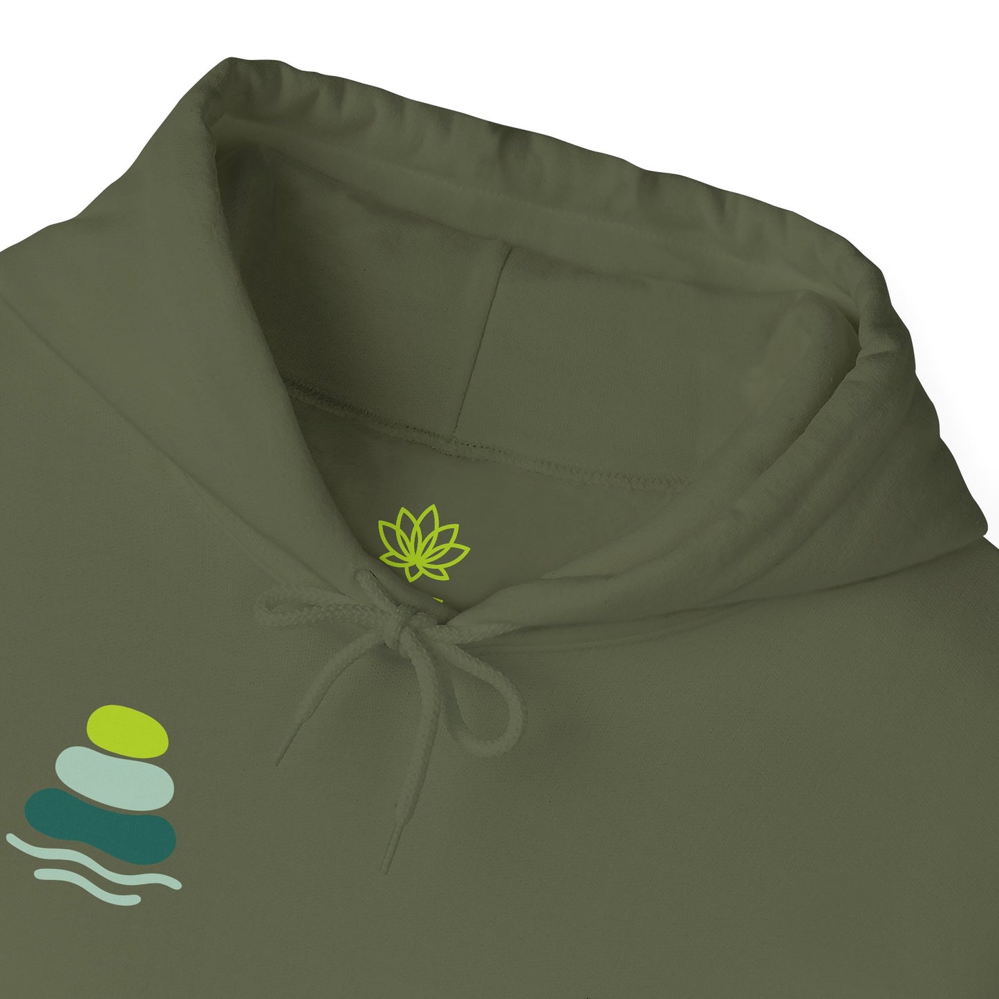 Nature-Inspired Unisex Hooded Sweatshirt, Comfortable Pullover, Casual Clothing, Eco-Friendly Gift, Chill Vibe Hoodie, Relaxing Outfit