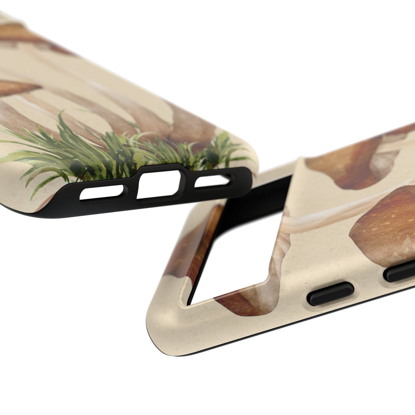 Mushroom Phone Case - Nature Lover, Eco-Friendly Gift, Cute Cell Phone Cover, Aesthetic Tech Accessory, Unique Fall Decor, Artsy Phone Cases, Cute, Gift for Her, Nature-inspired Designs, Durable Cases