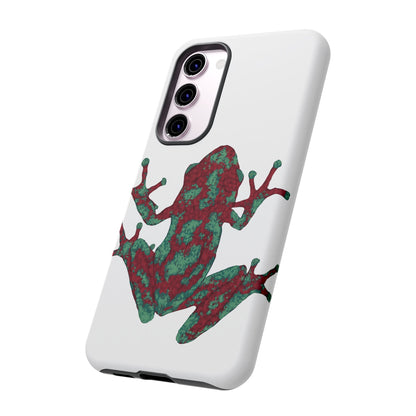 Frog Phone Case, Tough Cases, Eco-Friendly Phone Accessories, Unique Gifts for Nature Lovers, Cute Frog Design