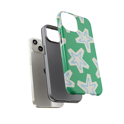 Retro Star Pattern Phone Case | Tough Cases, Colorful Cover for Phones, Phone Accessories, Gift for Her, Trendy Cases