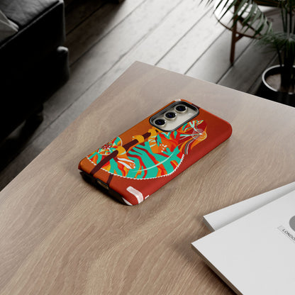 Chameleon Phone Case - Vibrant Artistic Design, Tough Cases for Animal Lovers, Unique Gift, Eco-Friendly Protection