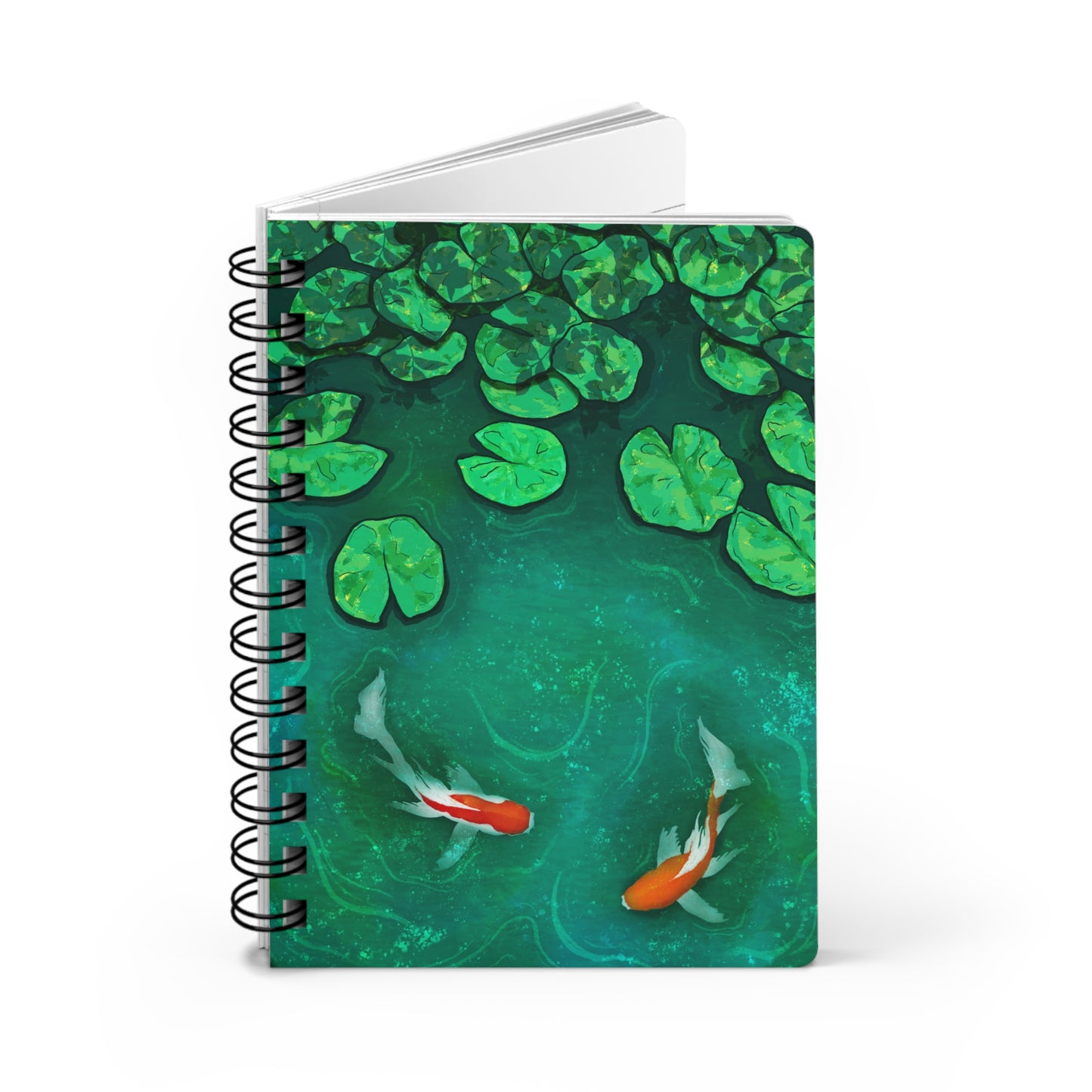 Tranquil Koi Spiral Notebook