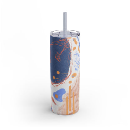 Artistic Skinny Tumbler | Unique 20oz Travel Mug | Eco-Friendly Hydration | Perfect Gift for Coffee Lovers, Art Enthusiasts, [...]