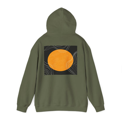 Lotus Sunshine Unisex Hoodie, Cozy Sweatshirt for Relaxation, Nature Lovers Gift, Everyday Comfort, Inspirational Outfit, Gift for Him, Gift for Her, Abstract Crewneck