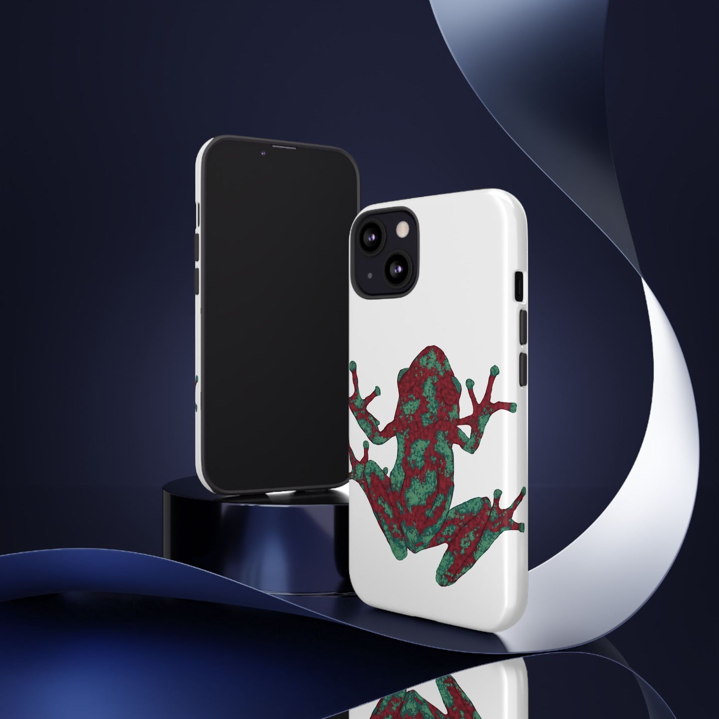 Frog Phone Case, Tough Cases, Eco-Friendly Phone Accessories, Unique Gifts for Nature Lovers, Cute Frog Design