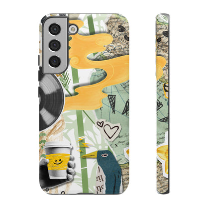 Artistic Phone Case, Unique Cell Phone Cover, Trendy Gifts for Music Lovers, Eco-Friendly Phone Accessory, Stylish Tech Gifts, Cool Cases, Unique Phone Cases