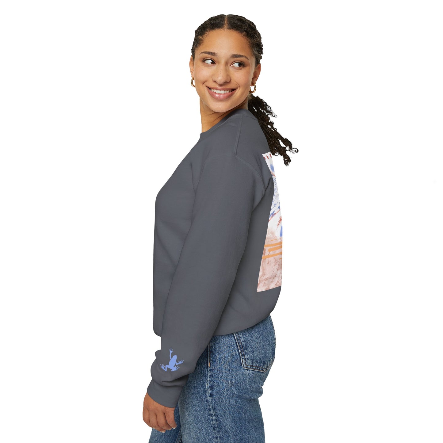 Artistic Unisex Crewneck Sweatshirt - Cozy Comfort, Colorful Designs, Gifts for Art Lovers, Relaxing Vibes, Everyday Wear, Unique Style