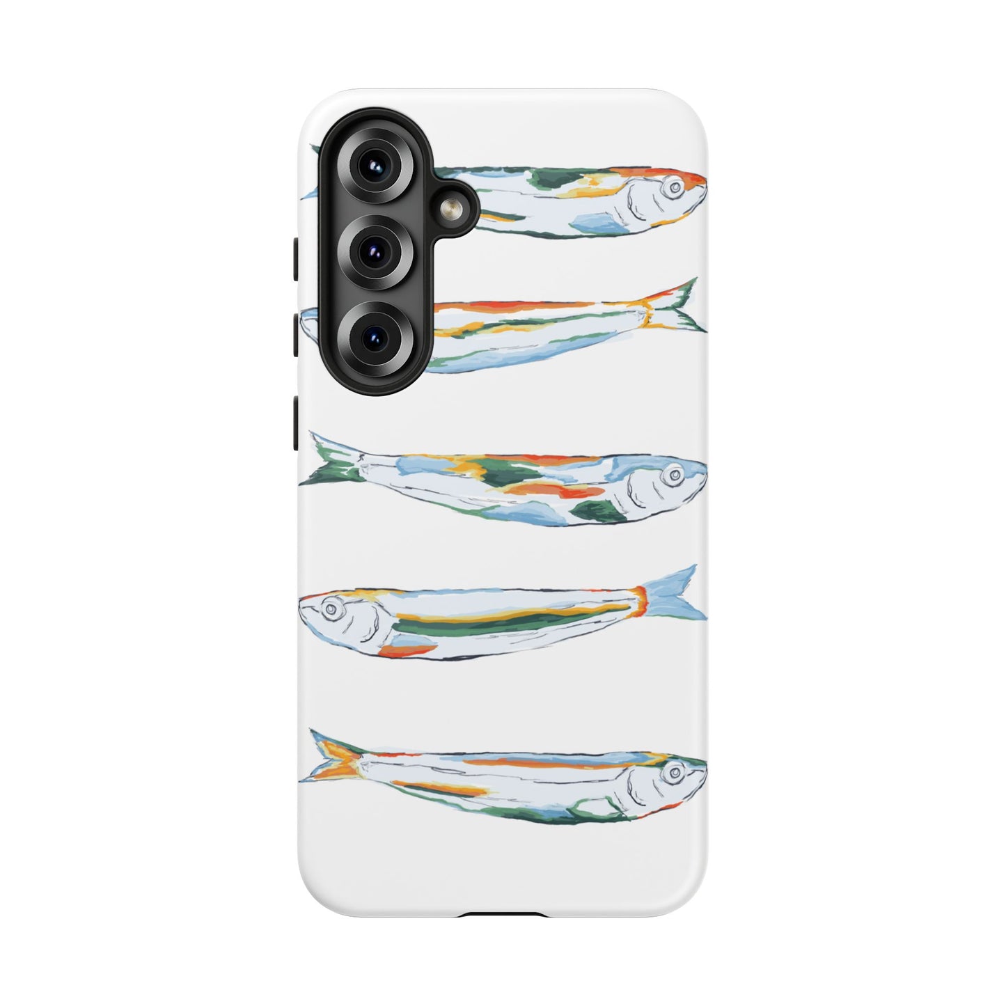 Tough Cases – Artistic Fish Design Phone Case, Unique Gift for Aquatic Lovers, Perfect for Birthdays, Holidays, and Everyday Use, Quirky Cases, Fun Phone Cases