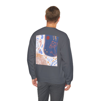Artistic Unisex Crewneck Sweatshirt - Cozy Comfort, Colorful Designs, Gifts for Art Lovers, Relaxing Vibes, Everyday Wear, Unique Style