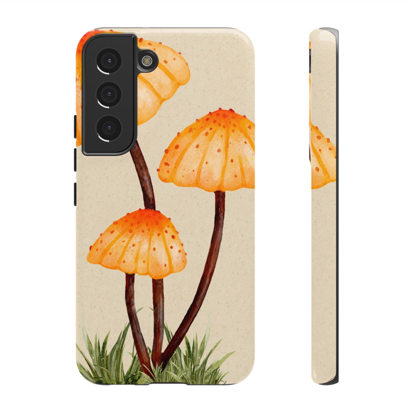 Mushroom Phone Case, Tough Cases for Nature Lovers, Unique Phone Covers, Gifts for Eco Enthusiasts, Fun Protective Cases