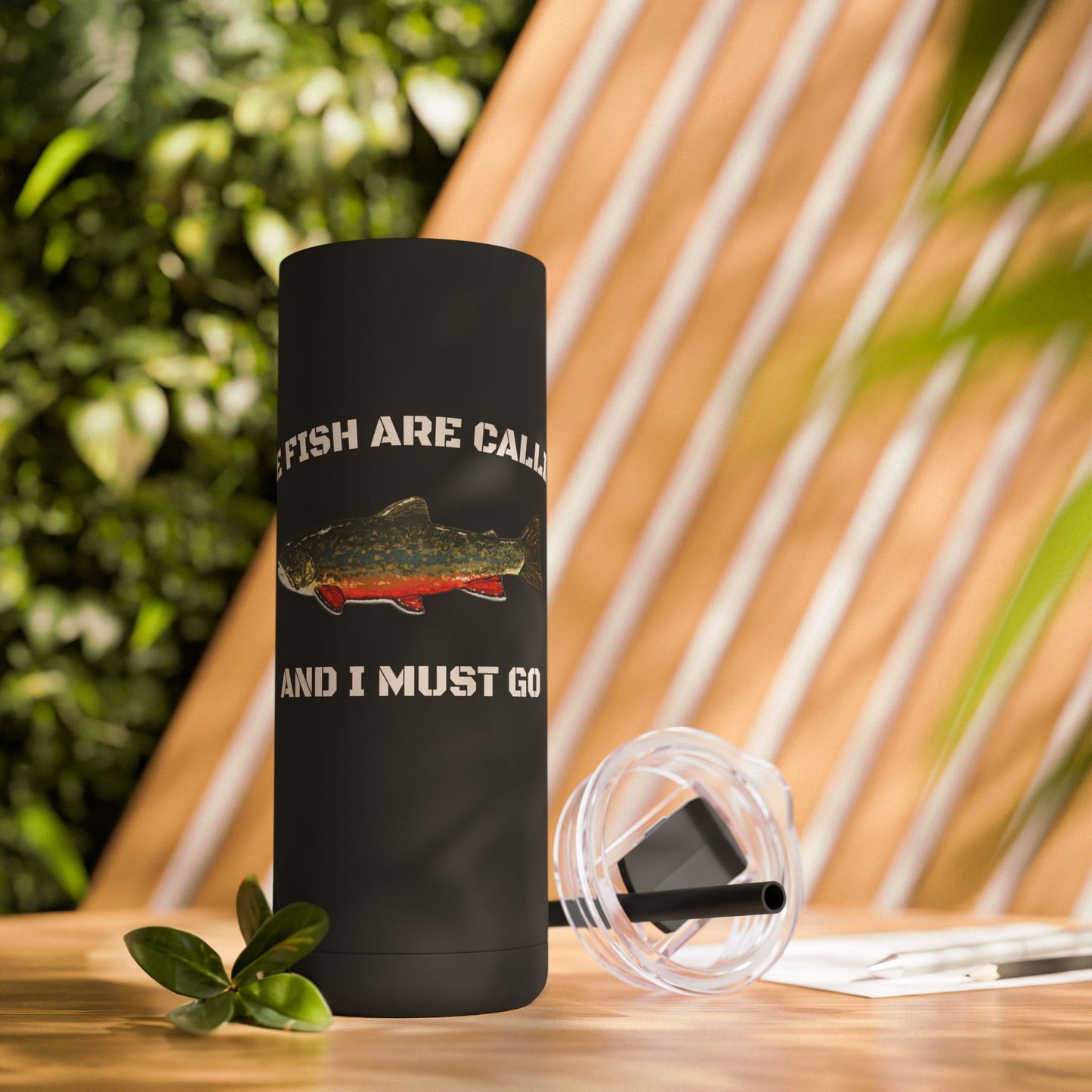 Fishing Lover's 20oz Tumbler - Perfect for Outdoors, Travel, Gifts, Father's Day, Camping, and More!