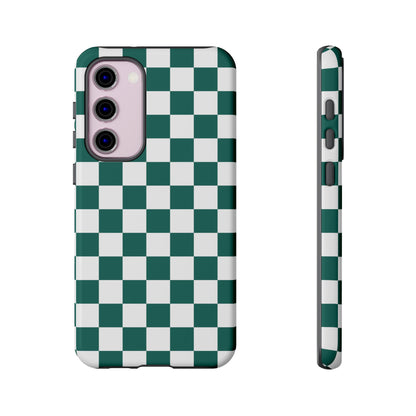 Stylish Checkered Phone Case, Protective Cover, Unique Gift, Trendy Accessory, Customizable Design, Ideal for All Ages