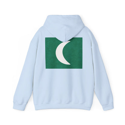 Zen Frog Hooded Sweatshirt - Cozy Unisex Hoodie, Casual Wear, Spring Fashion, Unique Gifts, Streetwear Style, Simple Moon Design, Gift for Him, Gift for Her