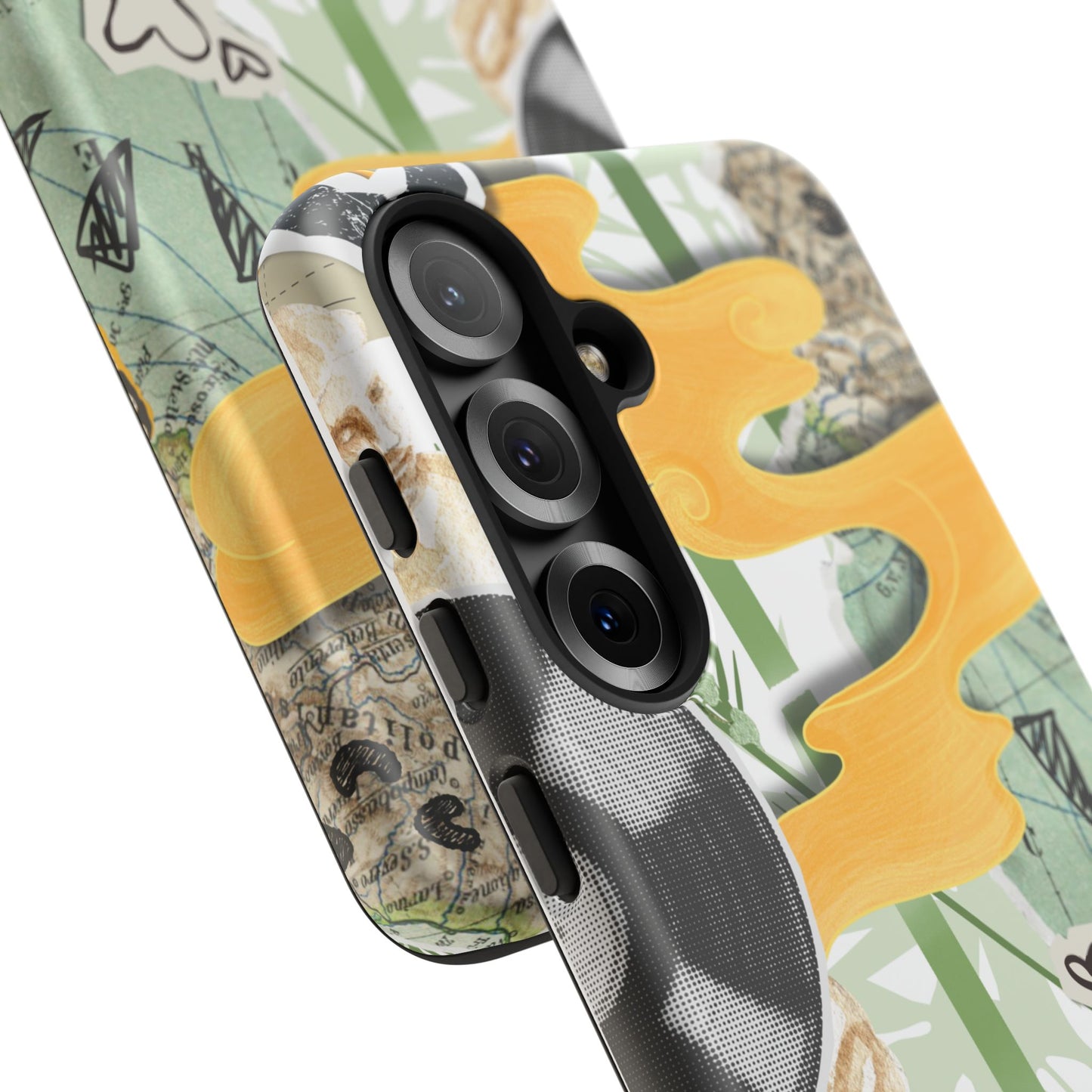 Artistic Phone Case, Unique Cell Phone Cover, Trendy Gifts for Music Lovers, Eco-Friendly Phone Accessory, Stylish Tech Gifts, Cool Cases, Unique Phone Cases