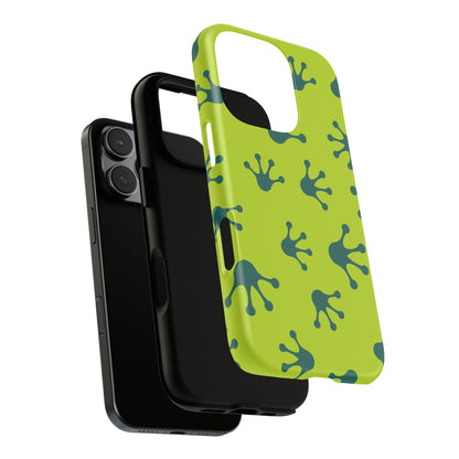 Frog Pattern Phone Case, Fun and Colorful Phone Cover, Durable Phone Protection, Gifts for Nature Lovers, Unique Accessory