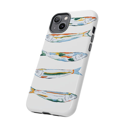 Tough Cases – Artistic Fish Design Phone Case, Unique Gift for Aquatic Lovers, Perfect for Birthdays, Holidays, and Everyday Use, Quirky Cases, Fun Phone Cases