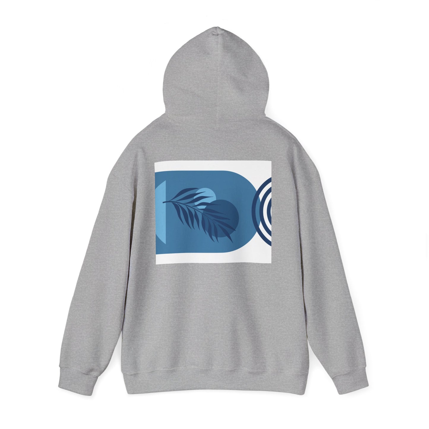 Unisex Heavy Blend™ Hooded Sweatshirt, Boho Modern, Minimalist, Geometric Crewneck, Abstract Hoodie, Gift for Her, Gift for Him