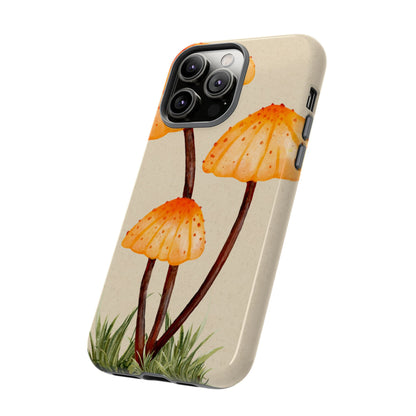 Mushroom Phone Case, Tough Cases for Nature Lovers, Unique Phone Covers, Gifts for Eco Enthusiasts, Fun Protective Cases