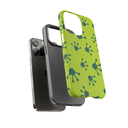 Frog Pattern Phone Case, Fun and Colorful Phone Cover, Durable Phone Protection, Gifts for Nature Lovers, Unique Accessory