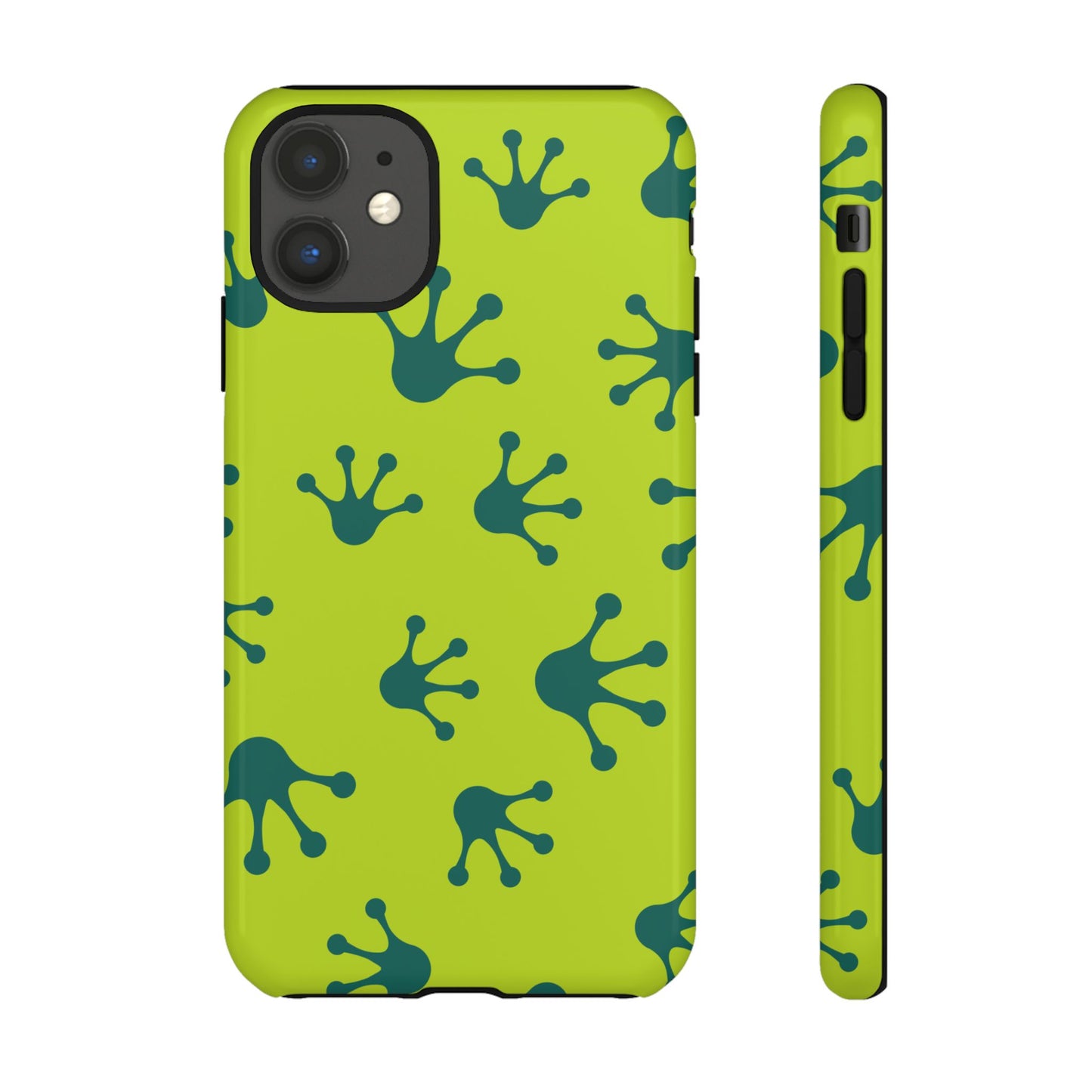 Frog Pattern Phone Case, Fun and Colorful Phone Cover, Durable Phone Protection, Gifts for Nature Lovers, Unique Accessory