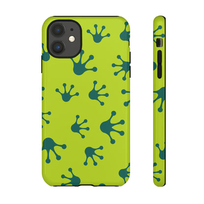 Frog Pattern Phone Case, Fun and Colorful Phone Cover, Durable Phone Protection, Gifts for Nature Lovers, Unique Accessory