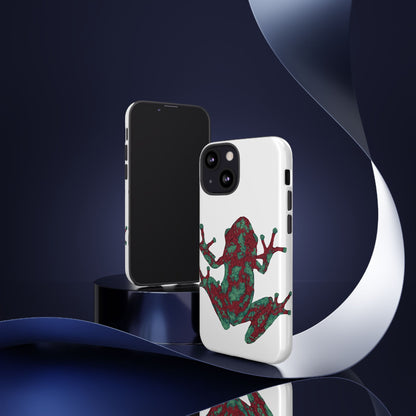 Frog Phone Case, Tough Cases, Eco-Friendly Phone Accessories, Unique Gifts for Nature Lovers, Cute Frog Design