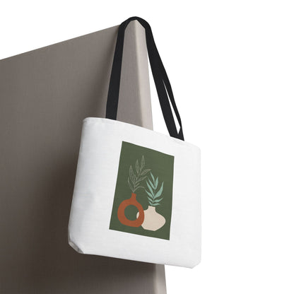 Stylish AOP Tote Bag, Eco-Friendly Shopping Bag, Reusable Carryall, Art Print Handbag, Gift for Her