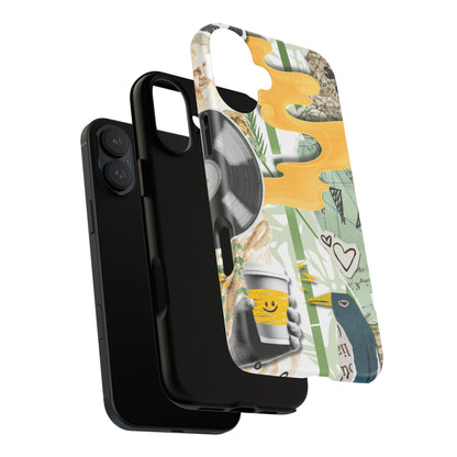 Artistic Phone Case, Unique Cell Phone Cover, Trendy Gifts for Music Lovers, Eco-Friendly Phone Accessory, Stylish Tech Gifts, Cool Cases, Unique Phone Cases