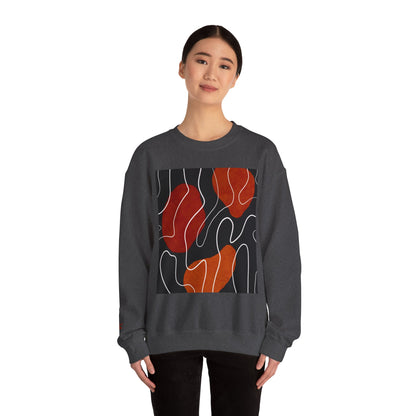 Abstract Modern Crewneck Sweatshirt, Cozy Casual Wear, Gift for Art Lovers, Stylish Layering, Perfect for Fall/Winter, Unique Graphic [...]