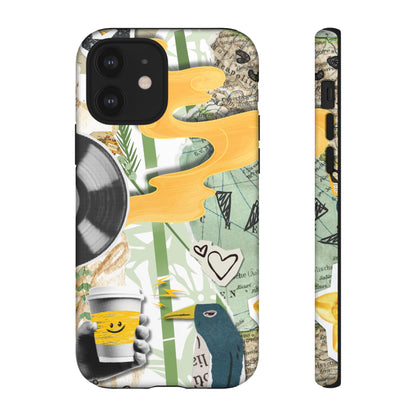 Artistic Phone Case, Unique Cell Phone Cover, Trendy Gifts for Music Lovers, Eco-Friendly Phone Accessory, Stylish Tech Gifts, Cool Cases, Unique Phone Cases