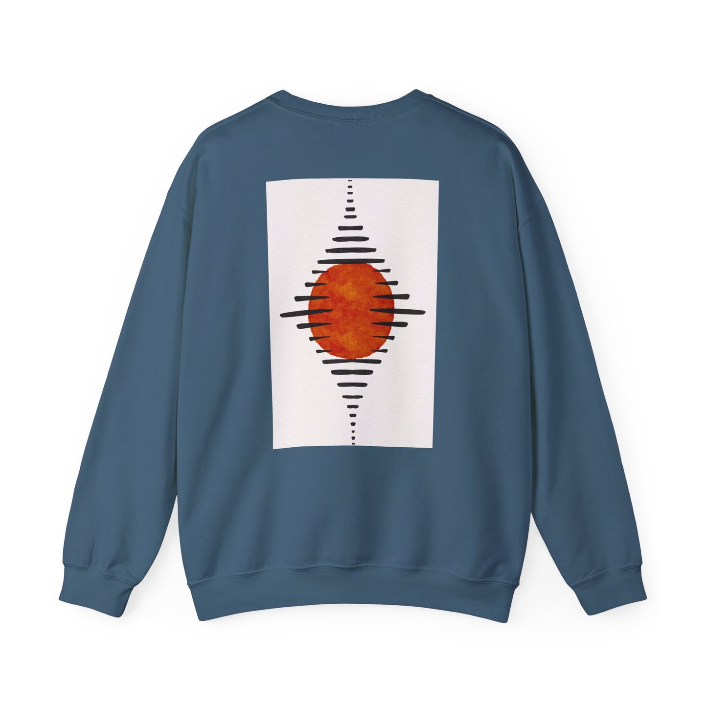 Lotus & Sun Graphic Sweatshirt, Relaxed Fit Crewneck, Perfect Gift for Spring, Cozy Fashion, Unisex Apparel, Gift for Him, Gift for Her, Fall Vibes, Autumn Crewneck