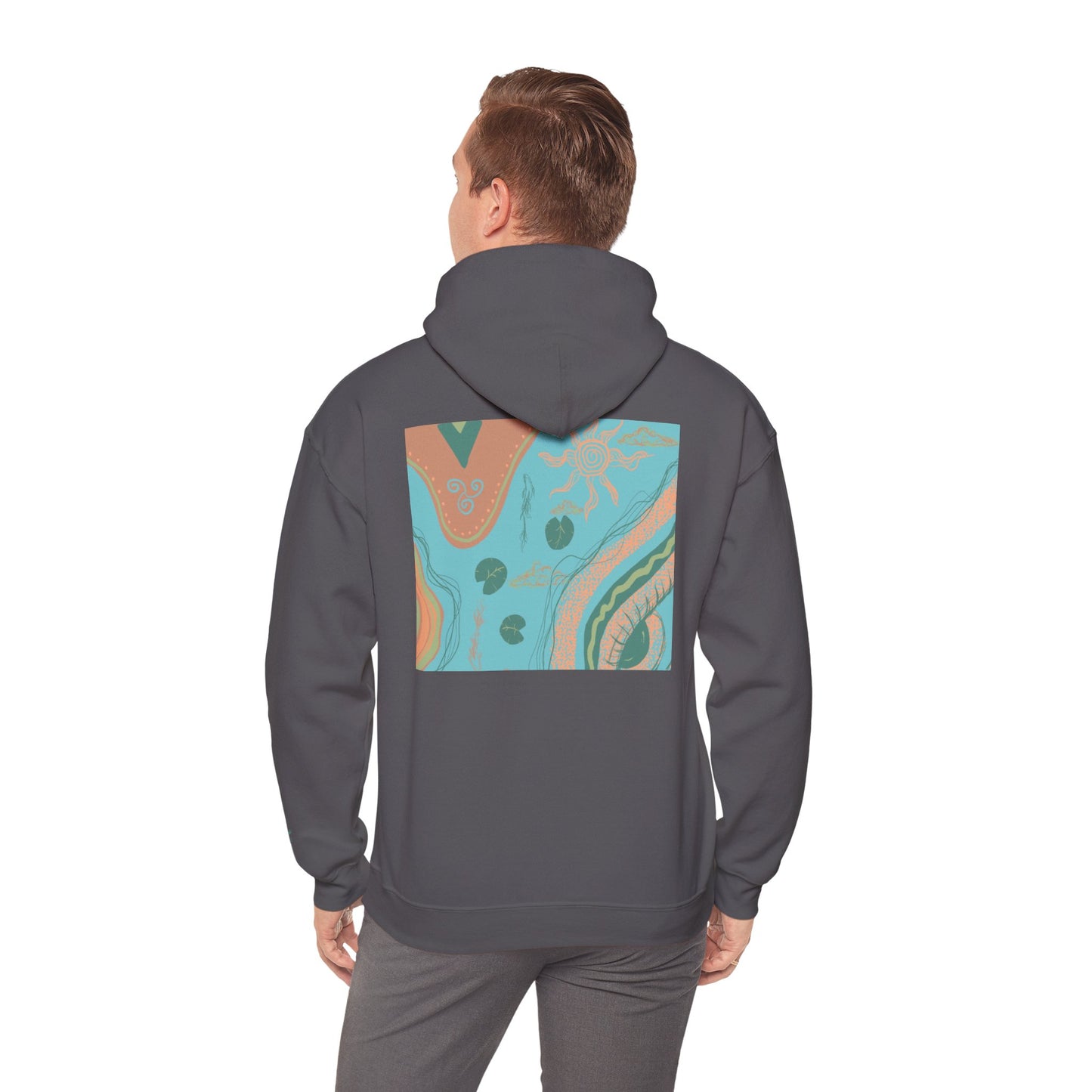 Chic Abstract Art Hoodie for Comfort & Style, Unisex Pullover, Cozy Sweatshirt, Trendy Gift for Art Lovers, Casual Outfit Must-Have
