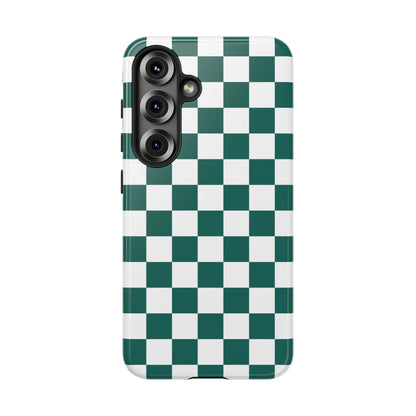 Stylish Checkered Phone Case, Protective Cover, Unique Gift, Trendy Accessory, Customizable Design, Ideal for All Ages