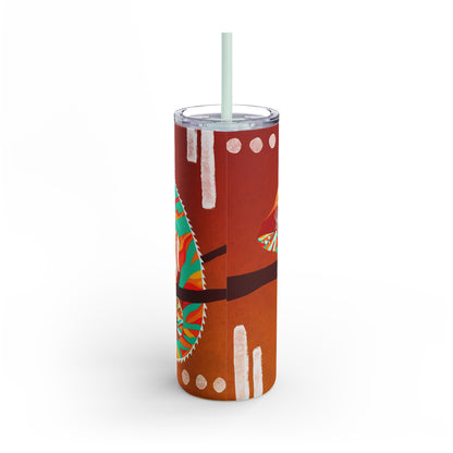 Colorful Animal Print Tumbler, 20oz, Eco-Friendly Travel Mug, Unique Gift for Wildlife Lovers, Party or Everyday Use, Stylish Drinkware